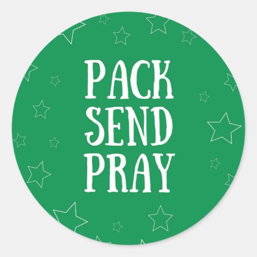 Pack Verstuur Pray Stickers (Voorkant)