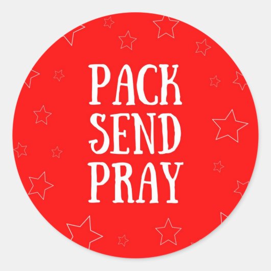 Pack Verstuur Pray Stickers (Voorkant)