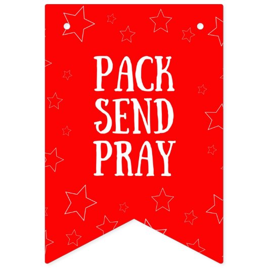 Pack Verzenden Gebed Swallowtail Bunting Banner (Tweede vlag)