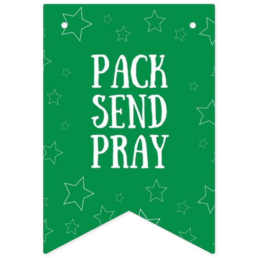 Pack Verzenden Gebed Swallowtail Bunting Banner (Eerste vlag)