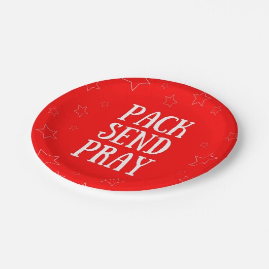 Pack Verzenden Pray Red Paper Bord (Gekanteld)