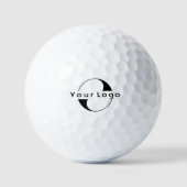 Pack White Modern Company Logo Business Brand Club Golfballen (Voorkant)