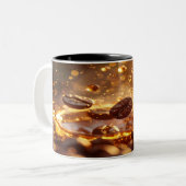 packaging, café banners, stock video thumbnails. tweekleurige koffiemok (Voorkant links)