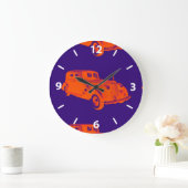 Packard Luxe Auto Pop Art Grote Klok (Huis)