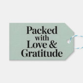 Packed with Gratitude Cadeaulabel (Voorkant (Horizontaal))