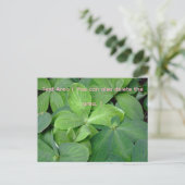 Packed with greenery briefkaart (Staand voorkant)