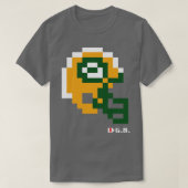 Packers Tecmo Bowl Helm Pin T-shirt (Design voorkant)