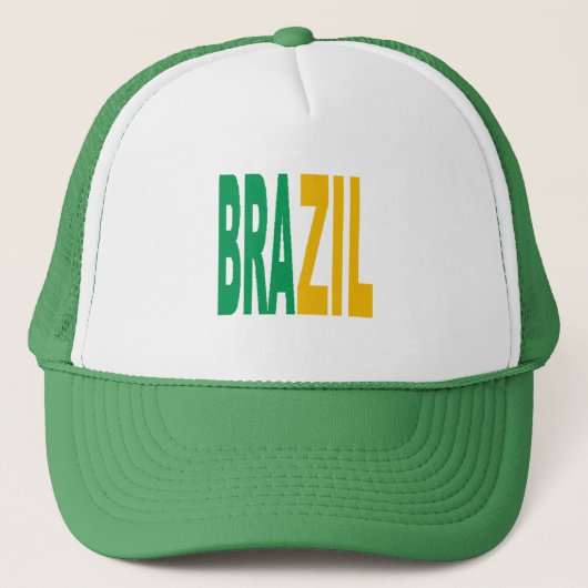 Packet Trucker White BRAZIL Pet (Voorkant)