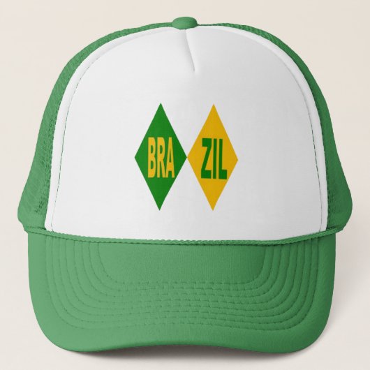 Packet Trucker White BRAZIL Pet (Voorkant)