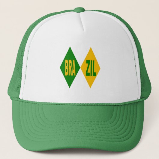 Packet Trucker White BRAZIL Pet (Voorkant)