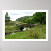Packhorse Bridge in Watendlath Poster (Voorkant)