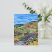 Packhorse Bridge, Jacob's Ladder, Derbyshire Briefkaart (Staand voorkant)