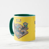 Packingfabriek Hunter Green Combo Mok (Voorkant links)