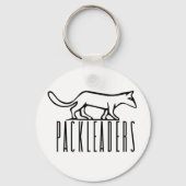 PackLeader Blk Logo Sleutelhanger (Voorkant)