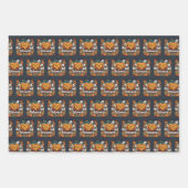 Packpapier Blätter Set Inpakpapier Vel (Voorkant 3)