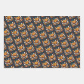 Packpapier Blätter Set Inpakpapier Vel (Voorkant)