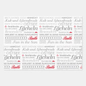 Packpapier Blätter Set Inpakpapier Vel (Voorkant 3)