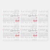 Packpapier Blätter Set Inpakpapier Vel (Voorkant 2)