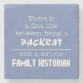 Packrat vs. Family Historian Onderzetters (Voorkant)