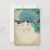  packs met Feathers RSVP Kaartje (Achterkant)