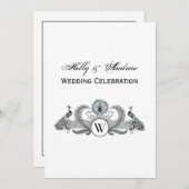 packs met monogram kaart (Voorkant / Achterkant)