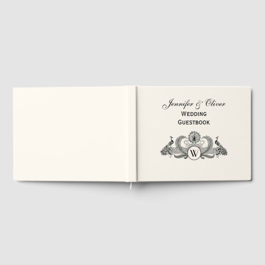  packs Monogram Ivory BG Gastenboek (Volledig)