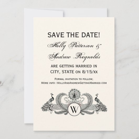 packs Monogram Ivory BG Kaart (Voorkant)