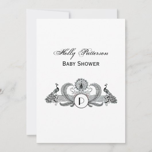  packs Monogram Ivory BG Kaart (Voorkant)