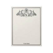  packs Monogram Ivory BG Notitieblok (Linkerzijde)