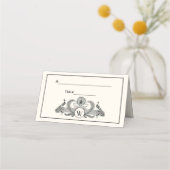  packs Monogram Ivory BG Plaatskaartje (Achterkant)