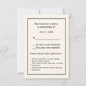 packs Monogram Ivory BG RSVP Kaartje (Achterkant)