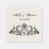 packs Monogram Ivory BG Servetten (Voorkant)