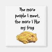 Pacman Frog Lemon Magneet (Voorkant)