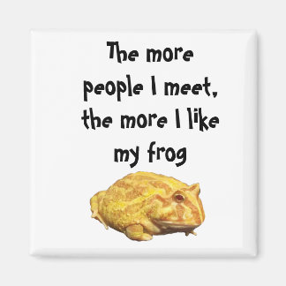 Pacman Frog Lemon Magneet