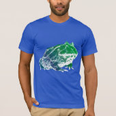 Pacman Frog Shirt Blue (Voorkant)