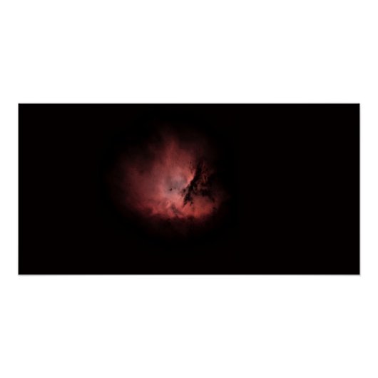 pacman nevel. Nebula Perfect Poster (Voorkant)