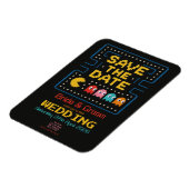 Pacman retro gepersonaliseerde gaming 'Save the da Magneet (Linkerzijde)