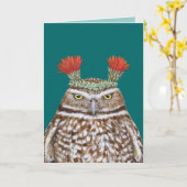 Paco de boerkaart kaart (Gele Bloem)
