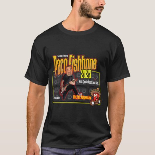 Paco in concert t-shirt (Voorkant)