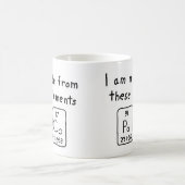 Paco periodieke tabelnaam mok (Center)