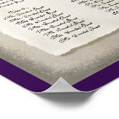  Pacock 6 - Schema voor de receptietabel Poster (Hoek)