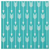 Pacock Blauwgroen pijlpatroon Stof (Swatch)