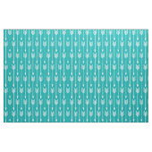Pacock Blauwgroen pijlpatroon Stof (Fat Quarter)