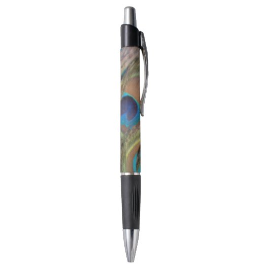 Pacock Feathers Bright Luxe Pen (Achterkant (Verticaal))