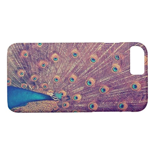 Pacock Phone Case (Achterkant (Horizontaal))