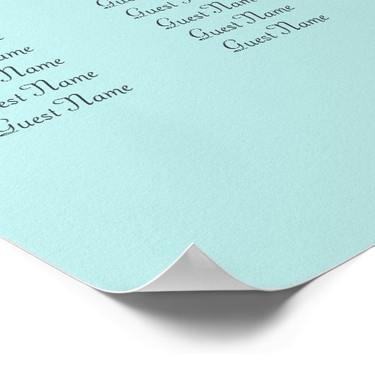  pacocks Aqua-zitplaats Poster (Hoek)