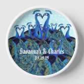  pacocks zogende Huwelijkscadeaus (Voorkant)