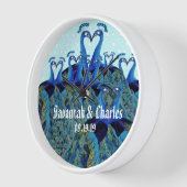  pacocks zogende Huwelijkscadeaus (Hoek)