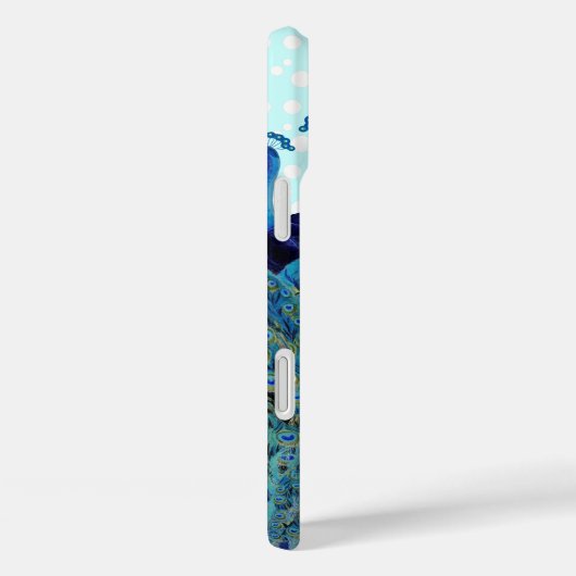  pacocks zogende Huwelijkscadeaus Case-Mate iPhone Case (Achterkant / Rechts)