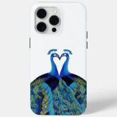  pacocks zogende Huwelijkscadeaus Case-Mate iPhone Case (Achterkant)